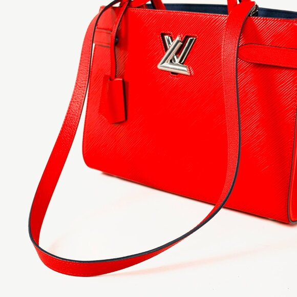 Louis Vuitton Twist Coquelicot Epi Leather Tote - Picture 7 of 16